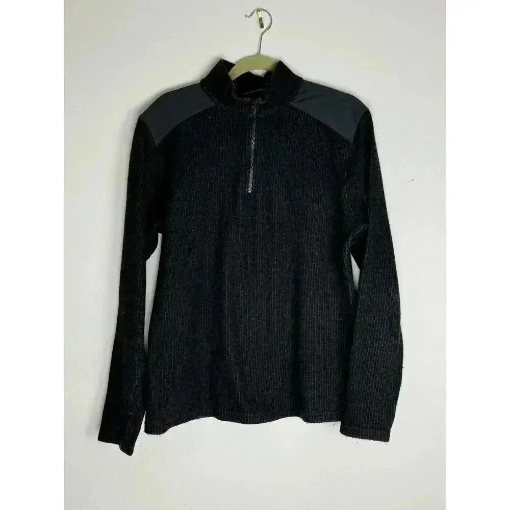 KUHL CHIANTI FLEECE GRAY SIZE MEDIUM WOOL BLEND MENS - Picture 2 of 6